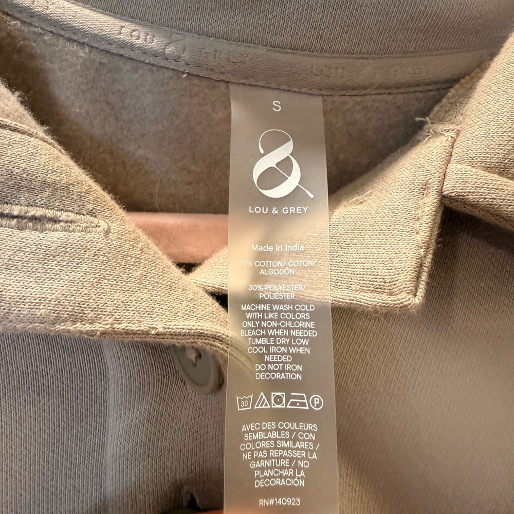 Lou & Grey Polo Rugby Pullover in Sz S - Picture 3 of 3